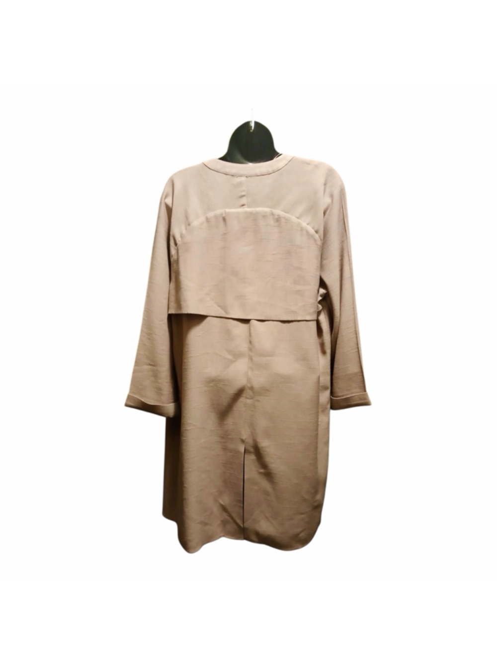 Women’s Bobeau Open Front Jacket Blush Pink 3/4 Sleeve XL JC542 - Picture 3 of 9